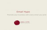 Promote your company with every email you send.