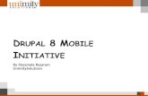 Drupal 8 mobile initiative
