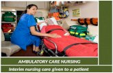 Characteristics of the Ambulatory care nursing