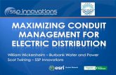 Maximizing Conduit Manager For Electric Distribution