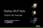 Ekahau Wi-Fi Tools (Site Survey, Planning, Spectrum Analysis)