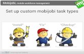 Setup your personal mobijobi custom task types