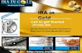 Secure Your Future with IRA in Gold Investment