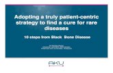Adopting a truly patient-centric strategy to find a cure for rare diseases
