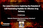 Evolution 2013: Dr Sarah Jones, University of Wolverhampton on Exploring the Potential of Cell Penetrating Peptides for Effective Drug Delivery