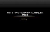 Unit 9 – photography techniques task 8