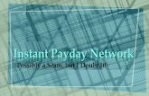 Is Instant Payday Network a scam?