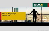 SDL Language Services