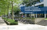 Strategic Transitions in European Investment Governance