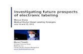 Investigating future prospects of electronic medical device labeling