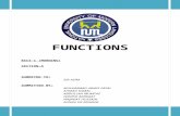 Functions assignment