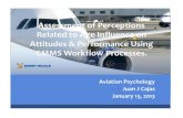 Assessment of perceptions related to age influence in cmms work