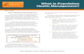 What is Population Health Management?