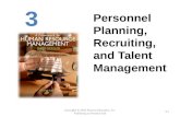 Personnel Planning   and Recruiting