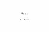 P1 Math Learning on Mass