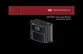Motorola solutions ap 6511 access point installation guide (part no. 72-145343-01 rev. a)