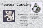Pewter casting