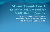 Moving towards health equity in ky update