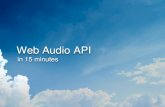 Web Audio API in 15 min