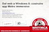 Dal web a Windows 8: costruire app Metro immersiv - Daniele Bochiccio - whyMCA