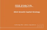 2014 Growth Capital Strategy options for Expansion