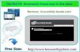 Simple way to Remove Accurately locate.com