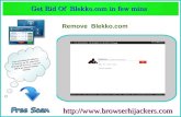 Simple step to remove Blekko.com