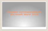 Cambiar correspondencia microsoft word 2010