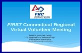 2011 CT FIRST Virtual Volunteer Meeting