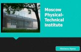 Moscow physical technical  institute николаева алена 8 класс