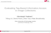 Evaluating Tag-Based Information Access in Image Collections