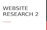 Website research shift