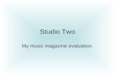 Lucy Studio Two Magazine Evaluation