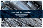 Approach Resources Third Quarter 2013 Results