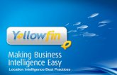 Yellowfin Location Intelligence Best Practices Webinar