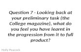 Question 7 - Music Magazine Evaluation