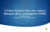 L'Open Science face aux enjeux éthiques de la convergence NBIC