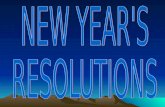 Ppt  new year's resolutions alberto