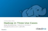 Hadoop in three use cases