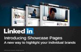Introducing LinkedIn Showcase Pages