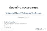 Untangled Conference - November 8, 2014 - Security Awareness