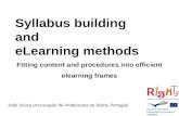 20130926 Syllabus building and elearning methods