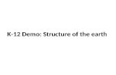 Elearning Course Demo: K 12 Education - Structure of the earth