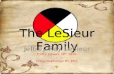 The Le Sieur family