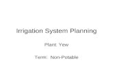 9 30 Irrigation System Planning