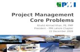 Pmi Project Management Core Problems   Uet Dec 22 09