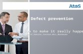 'Defect Prevention: How To Make It Really Happen' by Gerlof Hoekstra