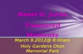 Nesel g. jurao treasured moments at holy gardens oton memorial park