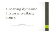 Tourism: Creating dynamic walking tours