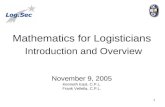 Mathematics For Logisticians